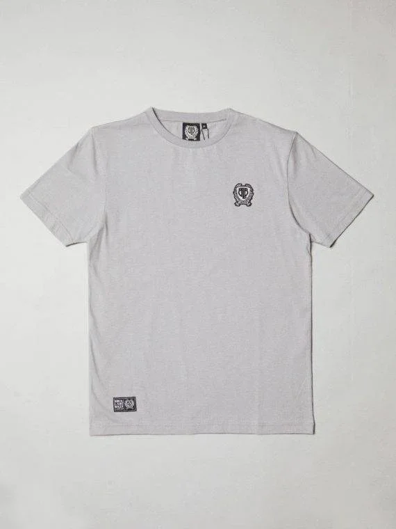 BLB Small Badge T-Shirt - Grey