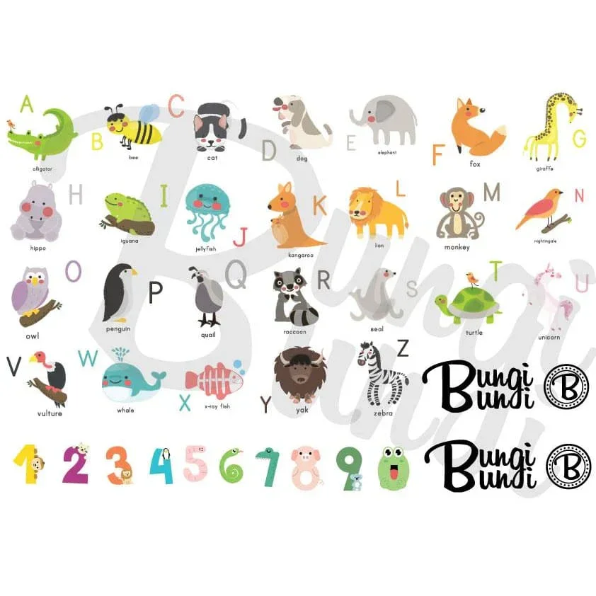 Bungi Bungi Sticker Pack - Animal Alphabet - Image 3