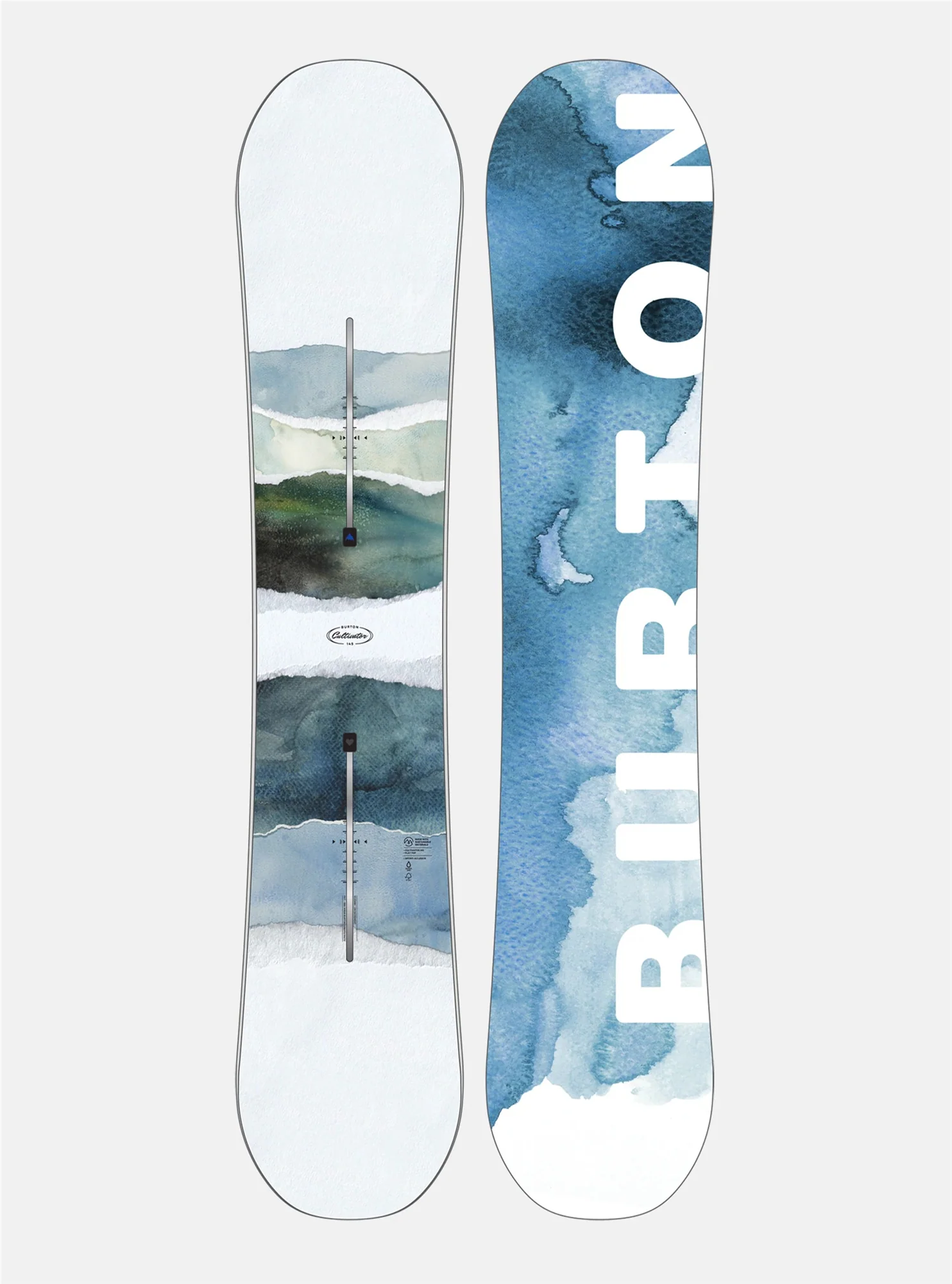 BURTON board Cultivator Watercolor
