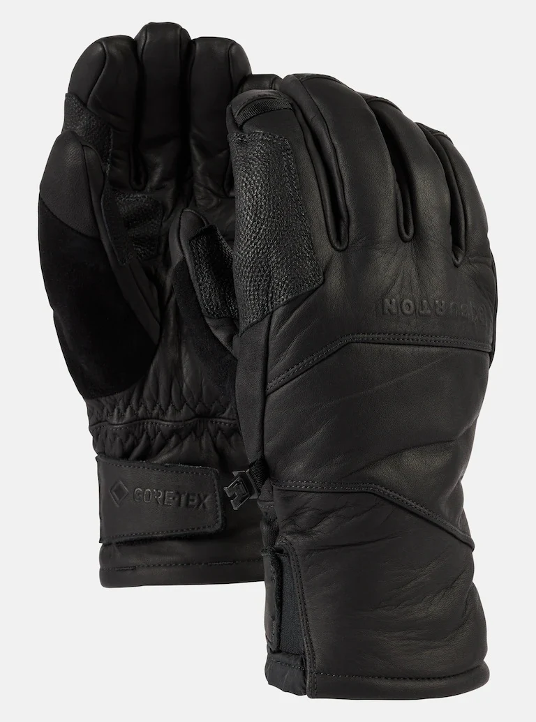 BURTON Gloves AK Gore Clutch Leather True Black