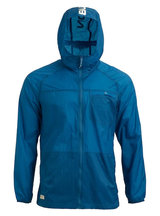 BURTON Hooded Windbreaker Portal LTE Blue