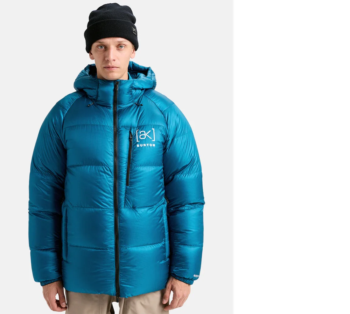 BURTON jacket AK Gore Baker Expedition Down blue teal - Image 2