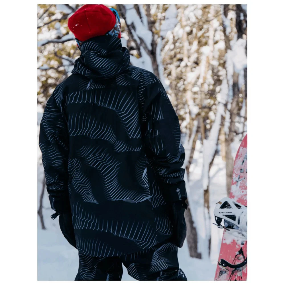 BURTON Jacket AK Gore Cyclic Black Stripes - Image 3