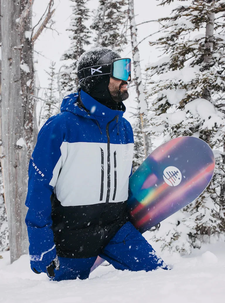 BURTON Jacket AK Gore Swash Blue/Grey/Black - Image 2