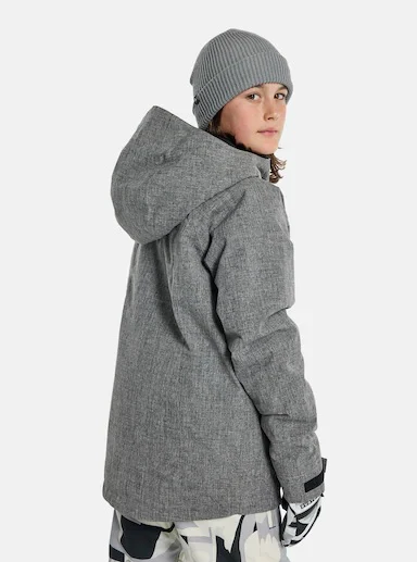 BURTON Jacket Boys Lodgepole Grey - Image 3