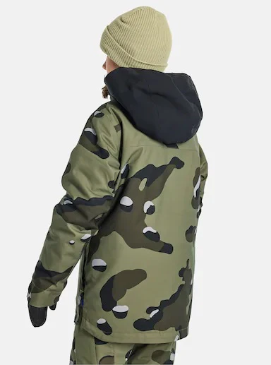 BURTON Jacket Boys Uproar Green Camo - Image 3