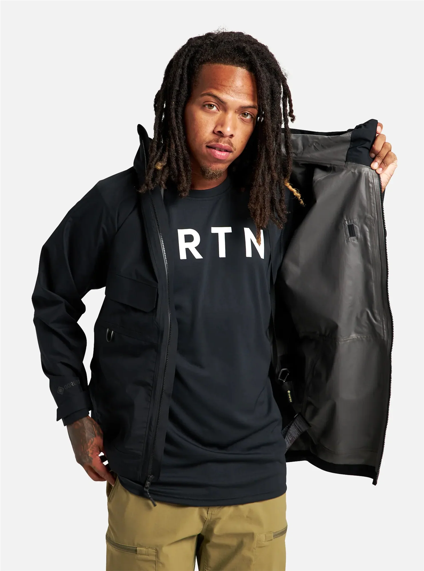 BURTON jacket Gore Multipath true black - Image 3