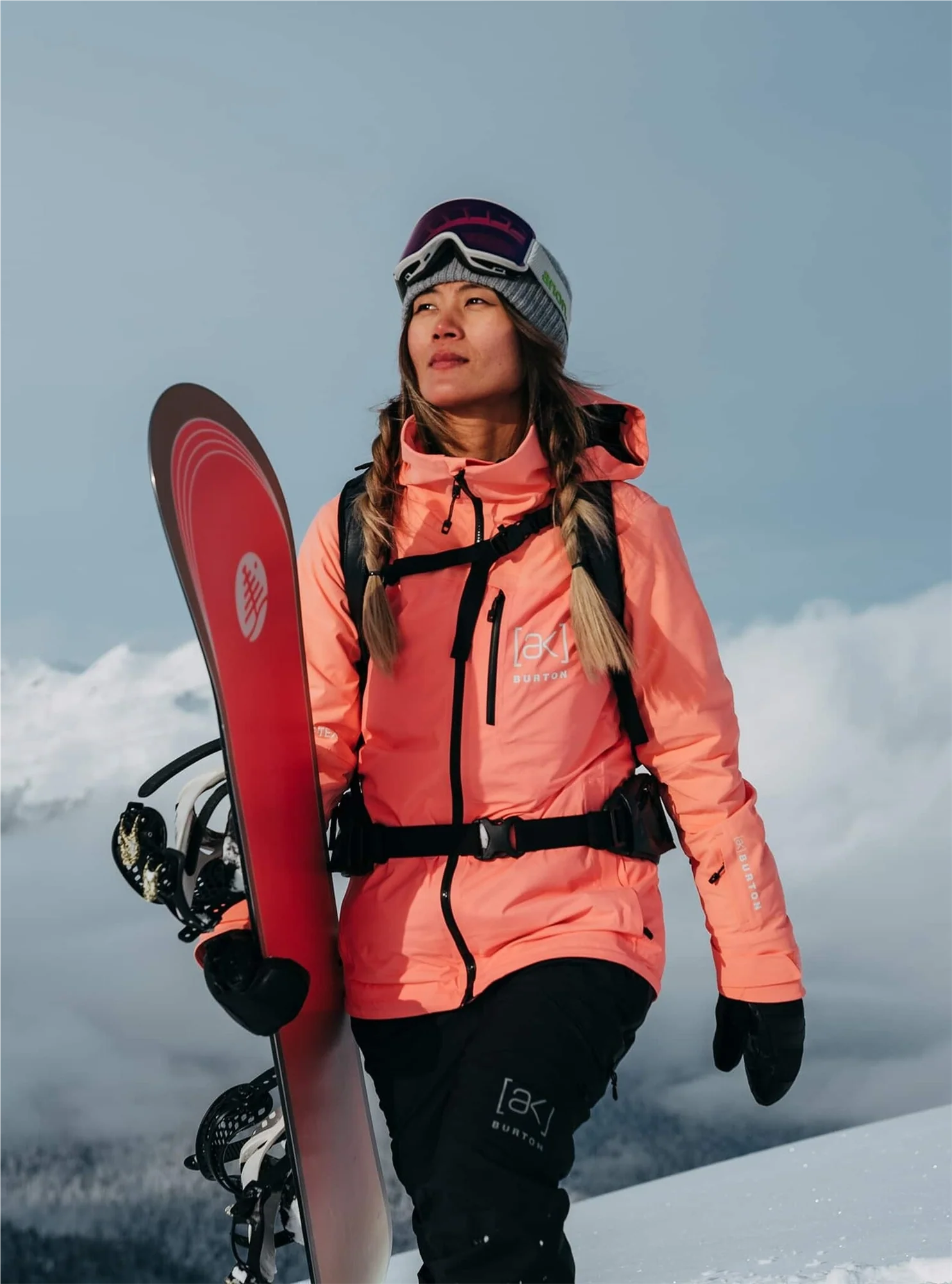 BURTON Jacket WMS AK Gore Embark reef Pink - Image 2