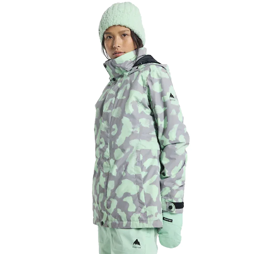 BURTON Jacket WMS Jet Set Green/Grey - Image 2