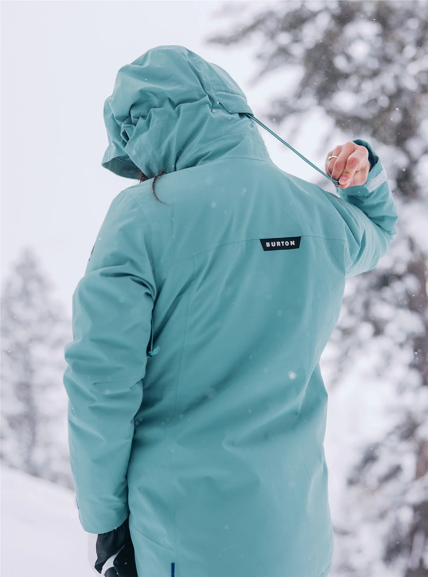 BURTON Jacket WNS Jet Ridge Light Blue - Image 3