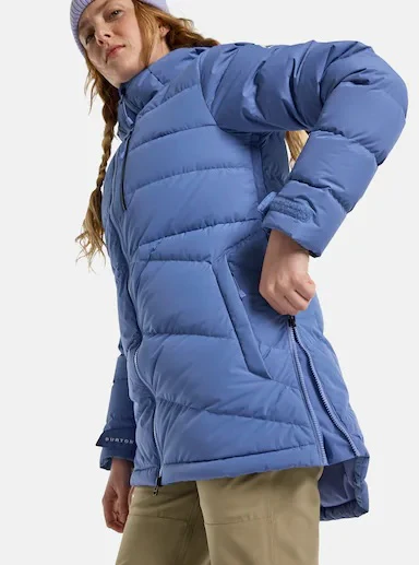 BURTON Jacket WNS Loyil Down Light Blue - Image 4