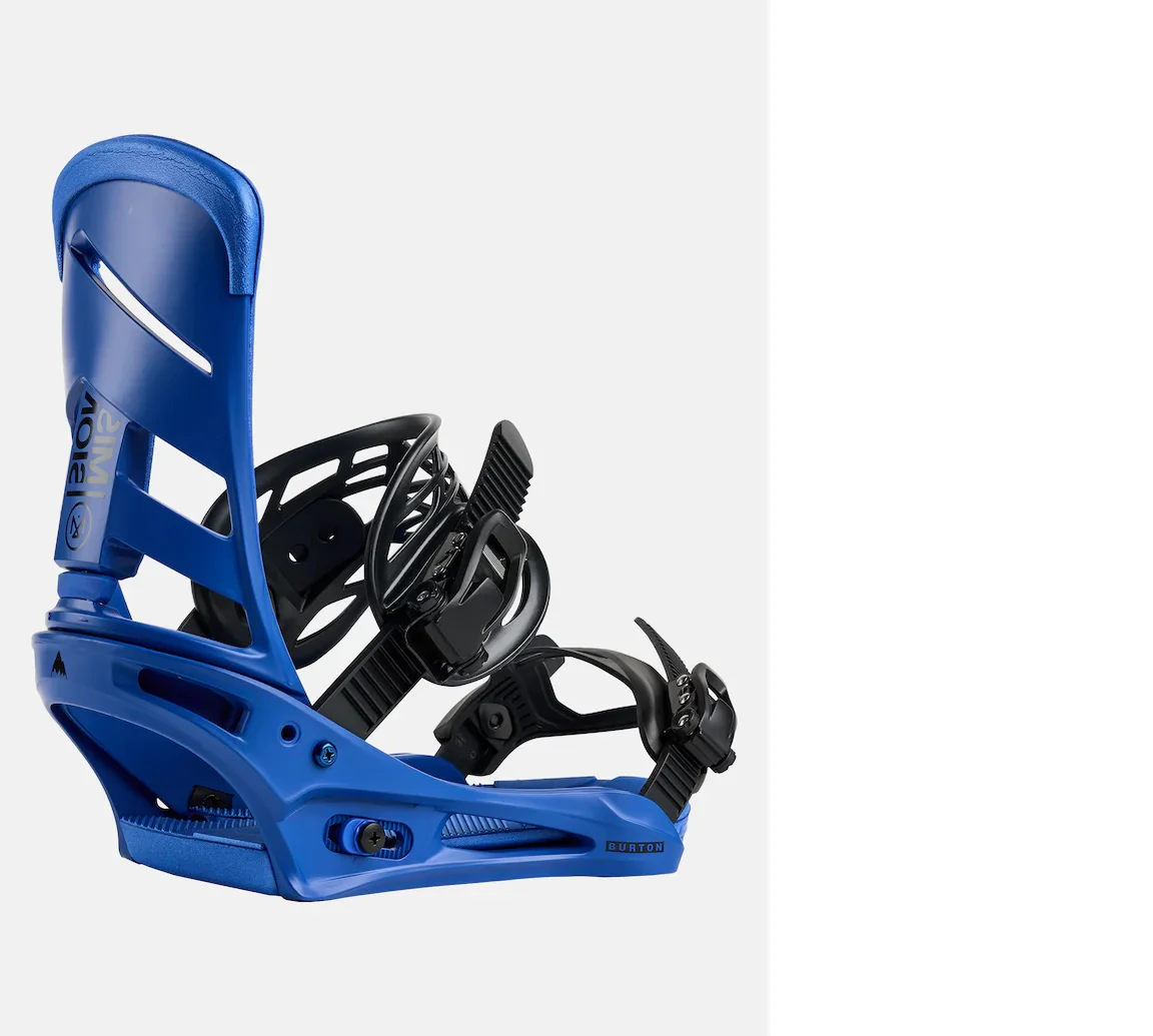 BURTON Mission Jake blue bindings