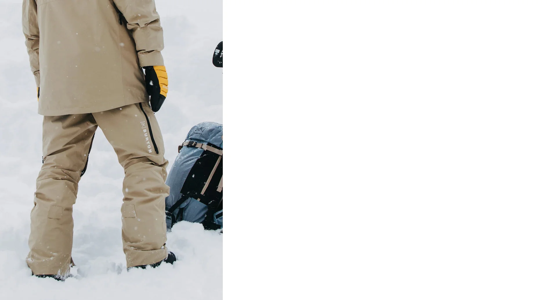 BURTON Pants AK Gore Swash Light Brown - Image 3