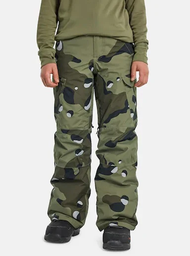 BURTON Pants Boys Exile Cargo Green Camo - Image 2