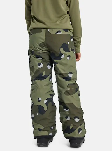 BURTON Pants Boys Exile Cargo Green Camo - Image 3