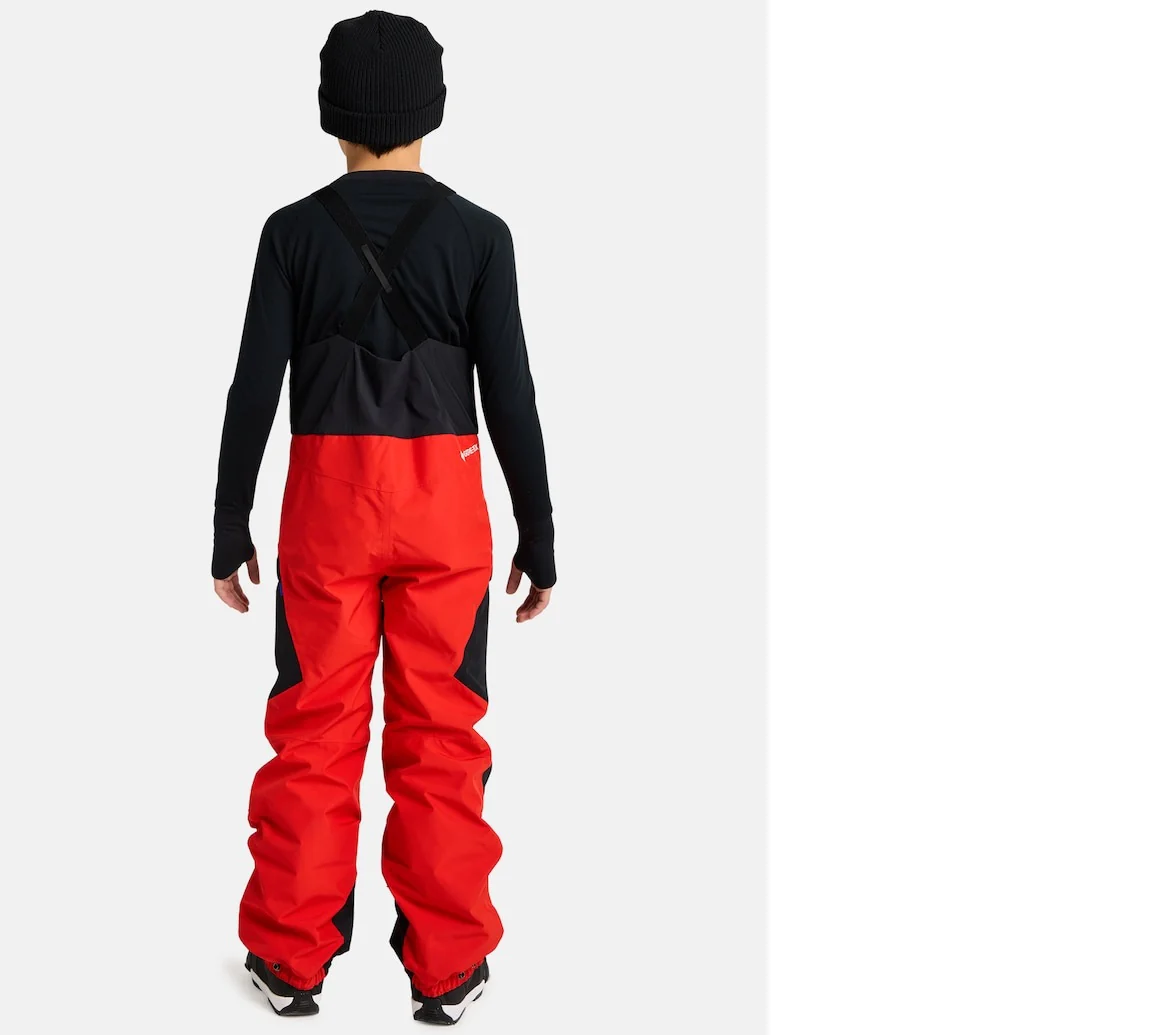 BURTON pants Kids Gore Powline BIB flame red/true black - Image 2
