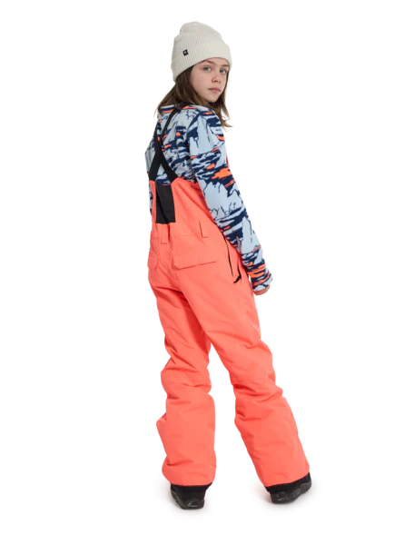 BURTON Pants Kids Skylar 2L Bib Orange - Image 3