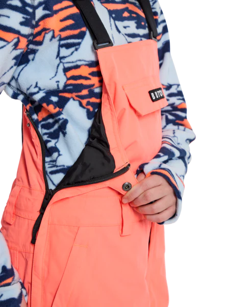 BURTON Pants Kids Skylar 2L Bib Orange - Image 4