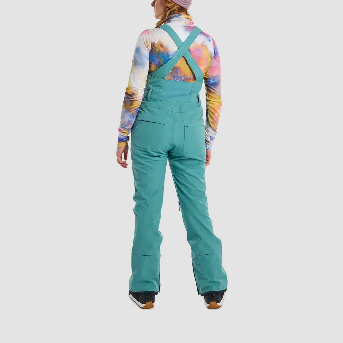 BURTON pants W Avalon Bib light green - Image 3