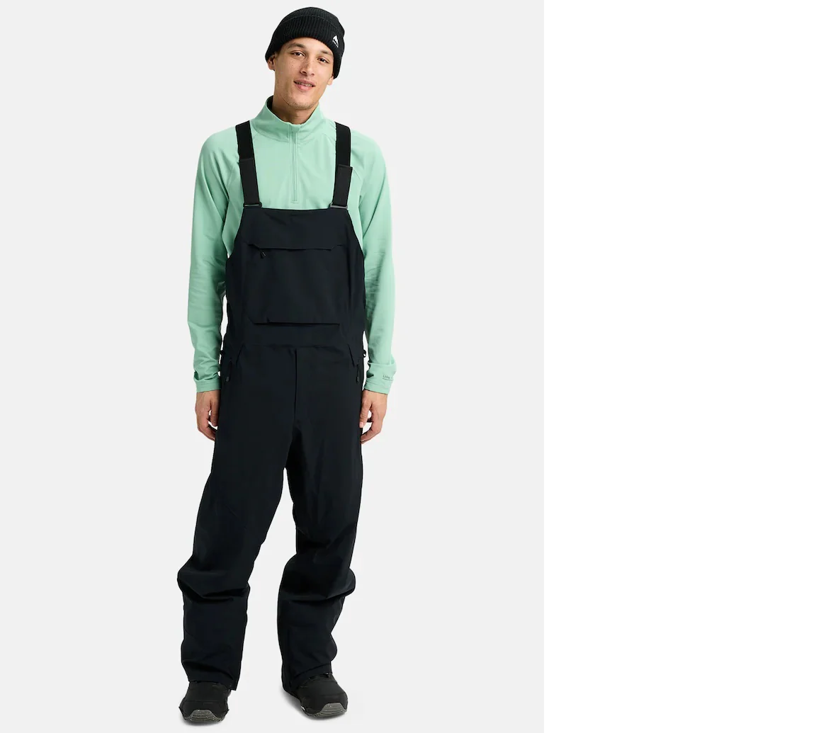 BURTON Reserve Bib true black pants - Image 3