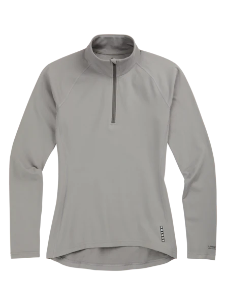 BURTON Thermo Shirt W HW X 1/4 Zip Grey