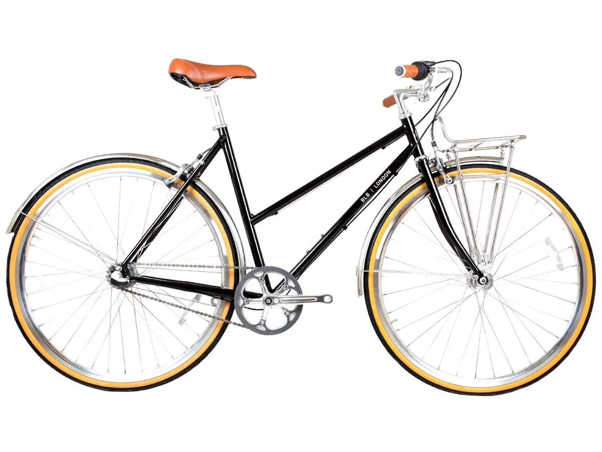 BLB Butterfly 3spd Town Bike - Black