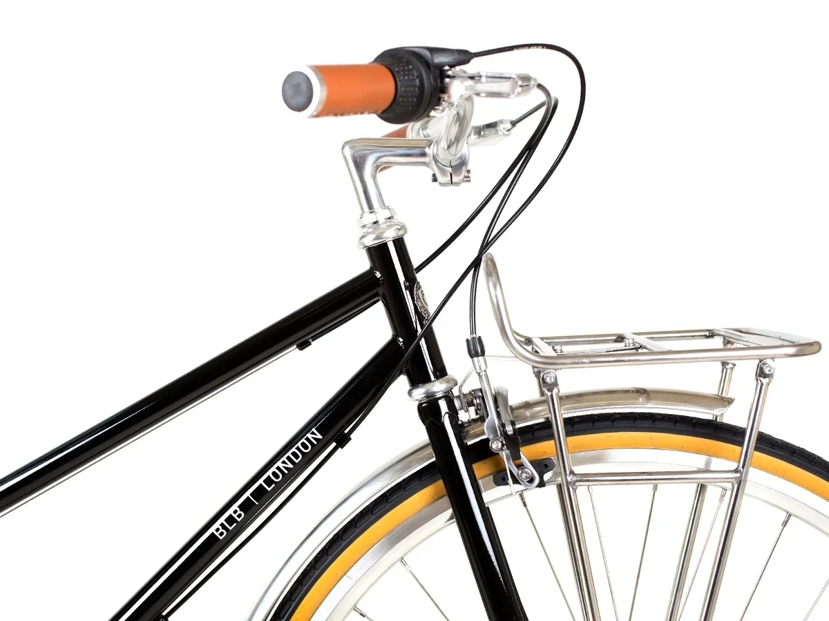 BLB Butterfly 3spd Town Bike - Black - Image 3