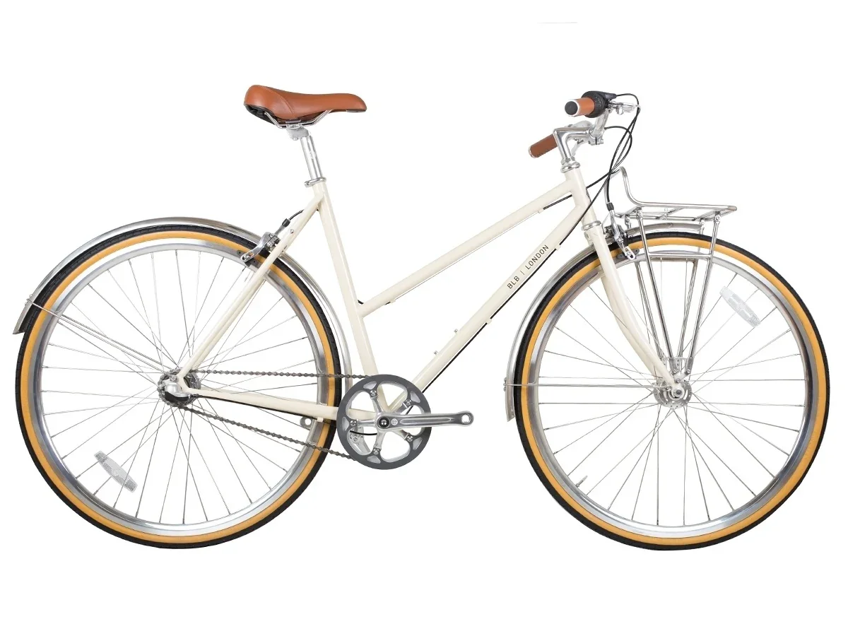 BLB Butterfly 3spd Town Bike - Natural Beige