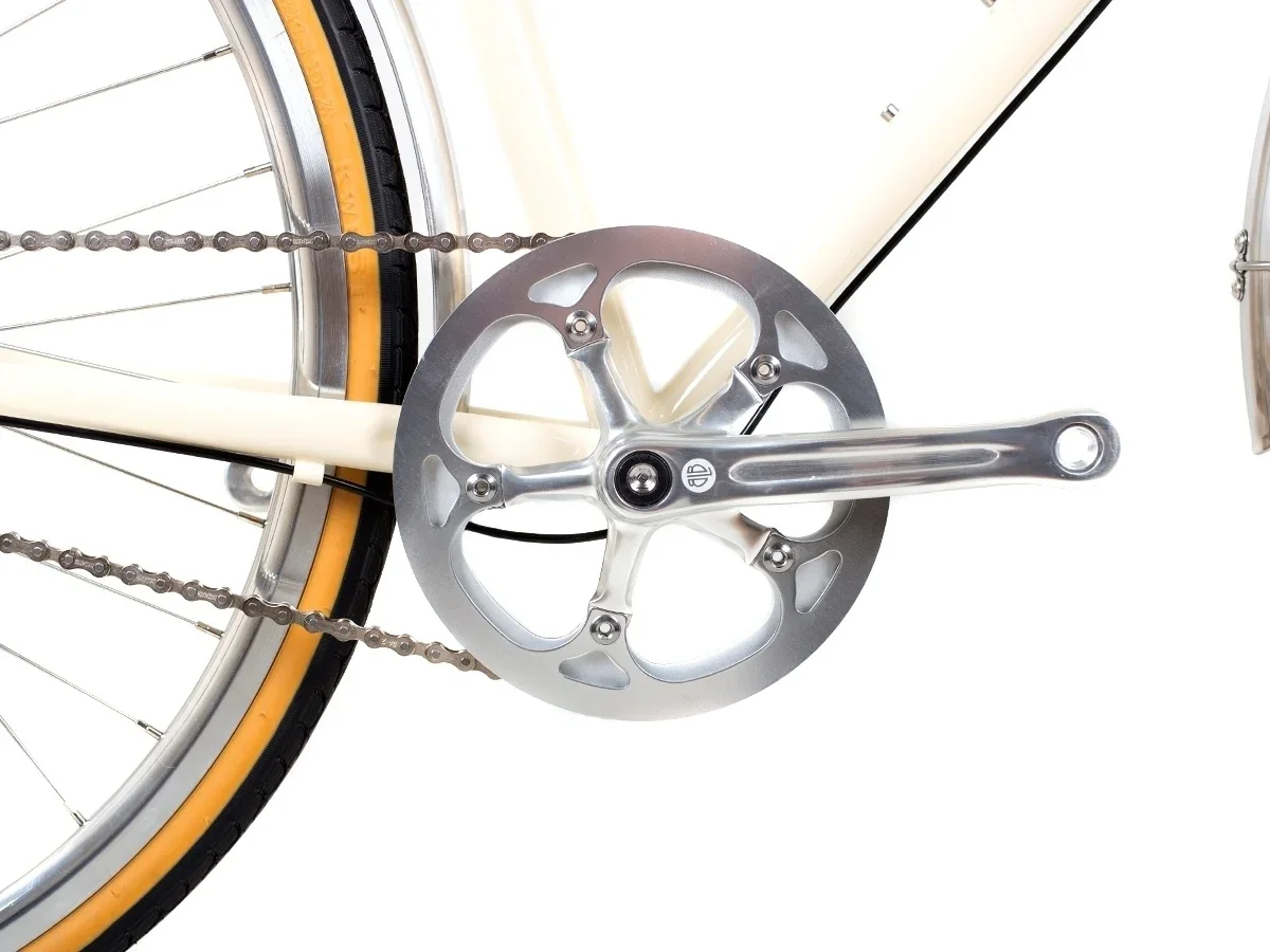 BLB Butterfly 3spd Town Bike - Natural Beige - Image 4