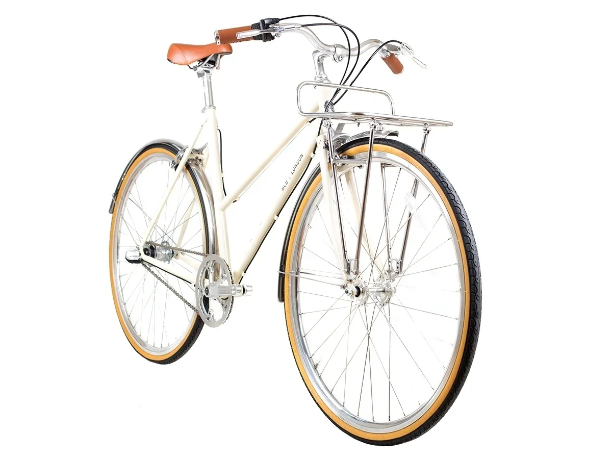 BLB Butterfly 3spd Town Bike - Natural Beige - Image 6