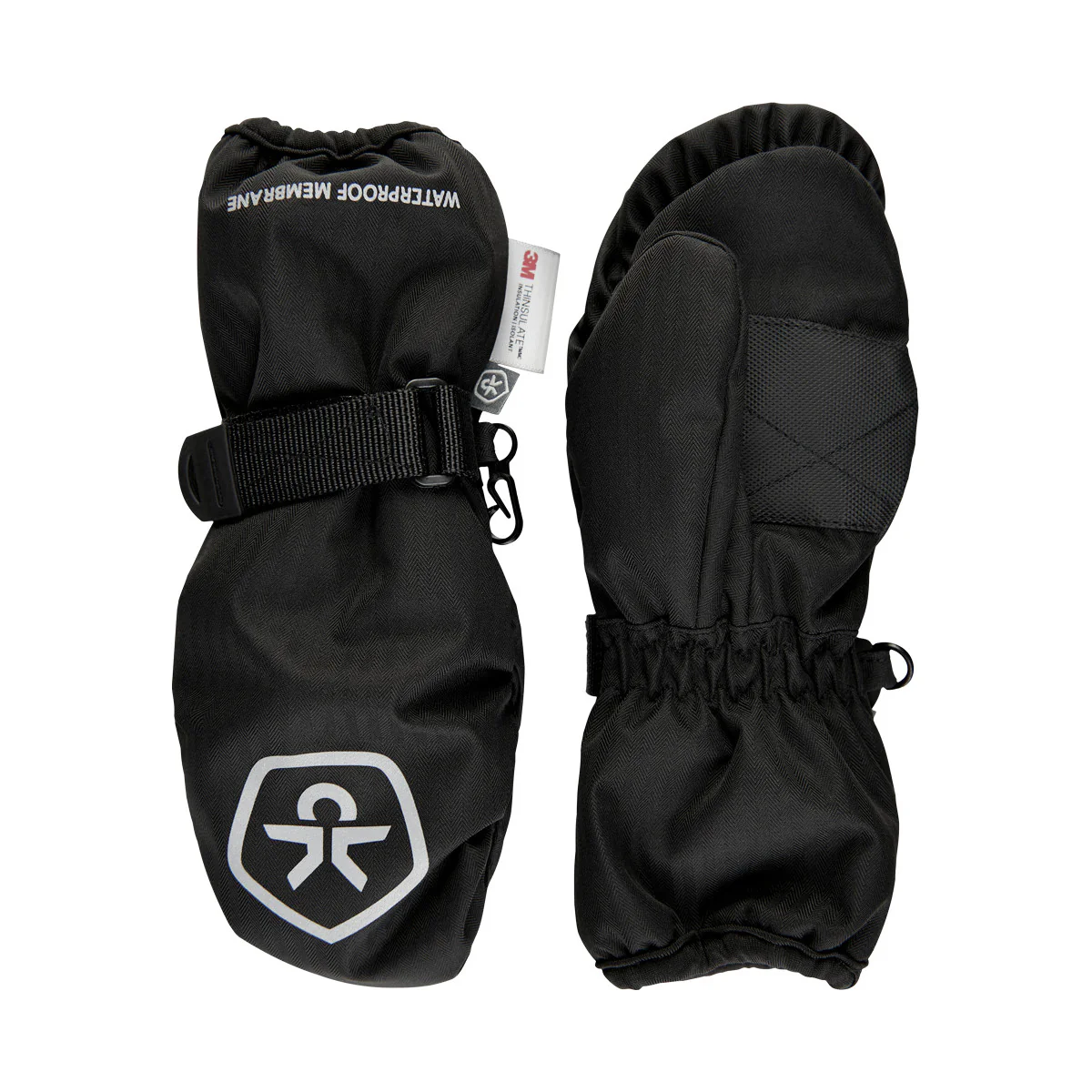 Color KIDS Gloves 5459 Mitt WP Black