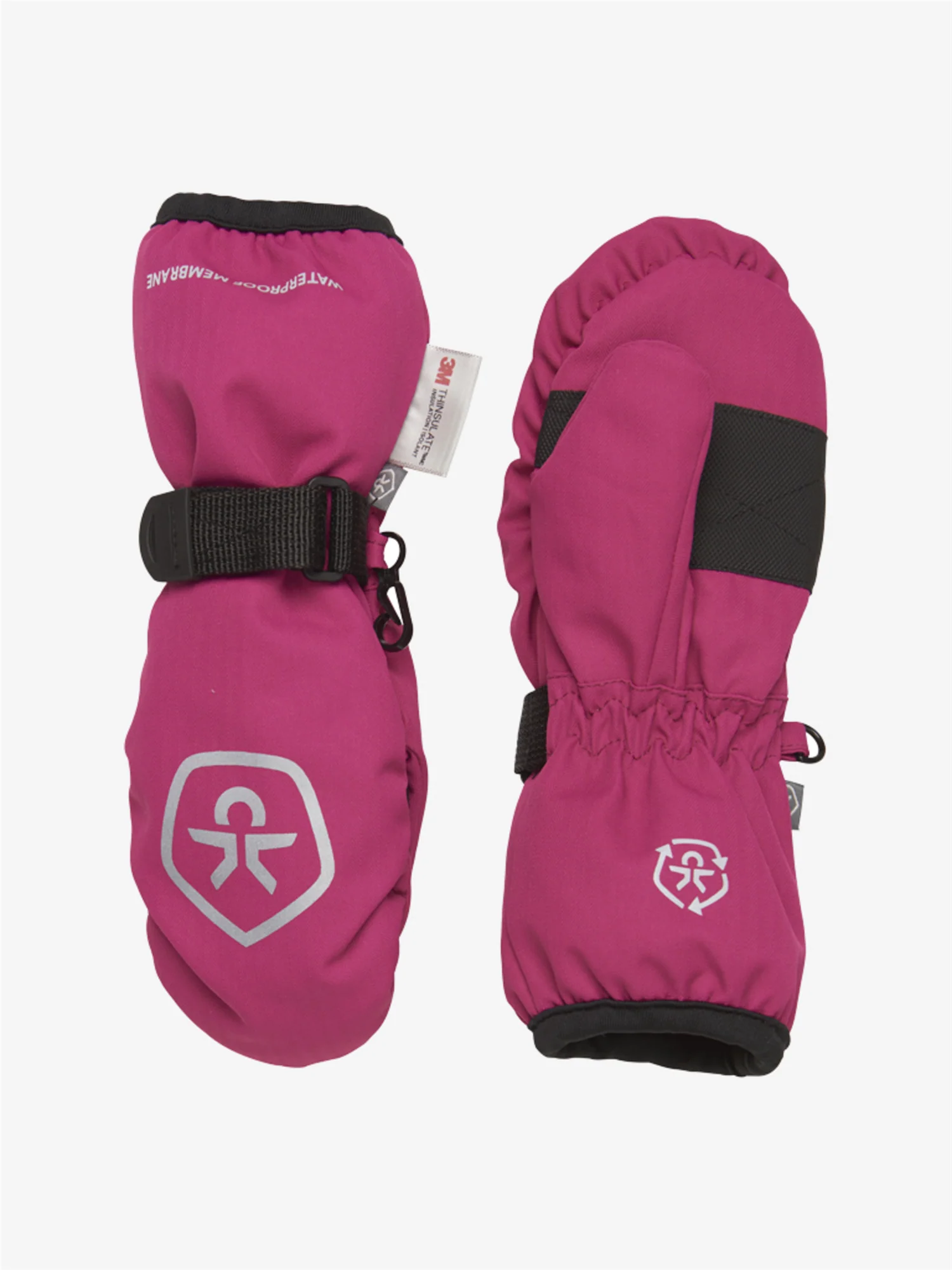 Color KIDS Gloves Waterproof Dropliner Mitt Pink