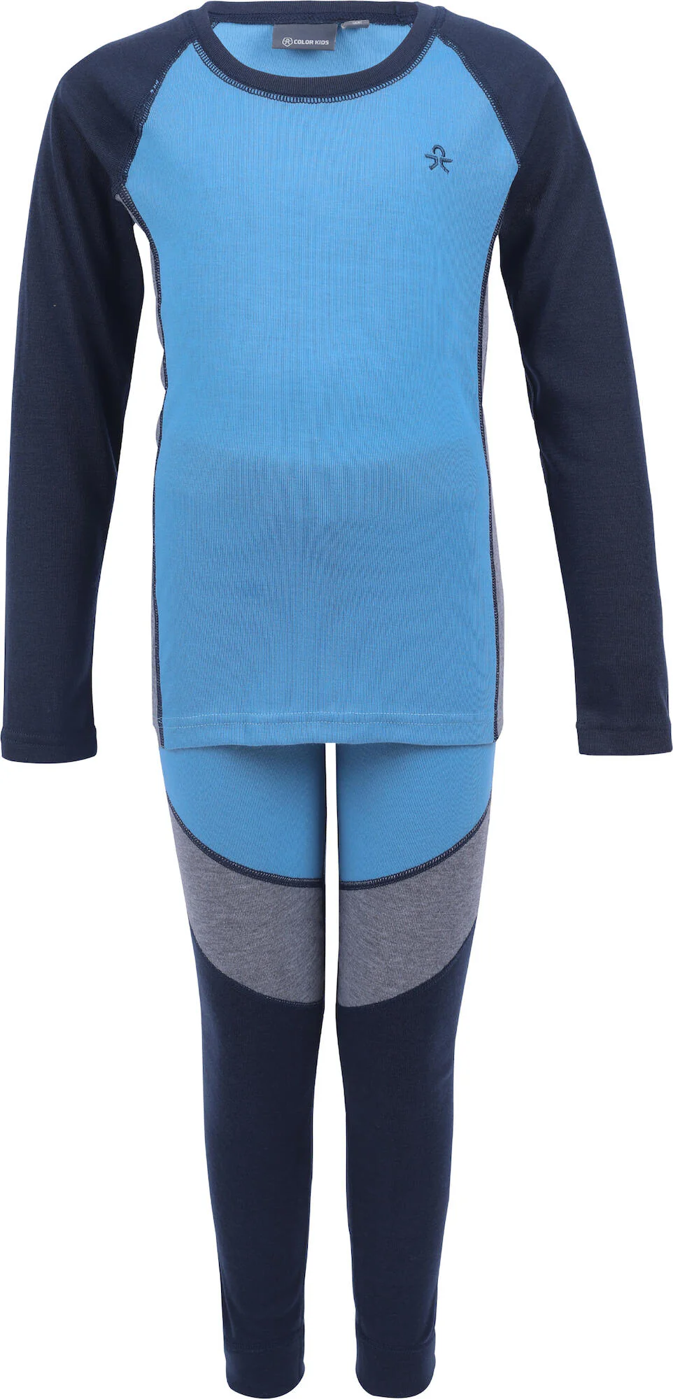 Color KIDS Thermo set Base Layer Dark Blue/Blue