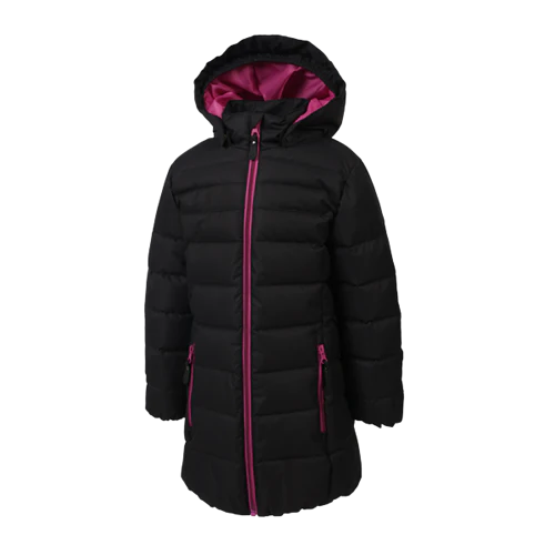 Color KIDS Winter Jacket Kenya Girl Black/Pink