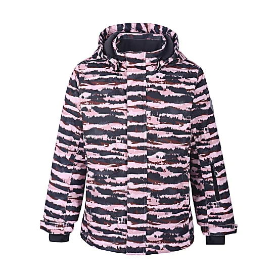 Color KIDS Winter Jacket Ski JKT AOP 4 Zephyr Pink/Black AF 10K