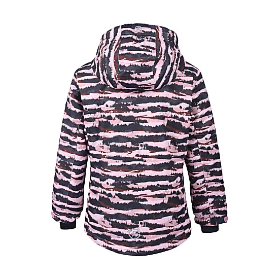 Color KIDS Winter Jacket Ski JKT AOP 4 Zephyr Pink/Black AF 10K - Image 2