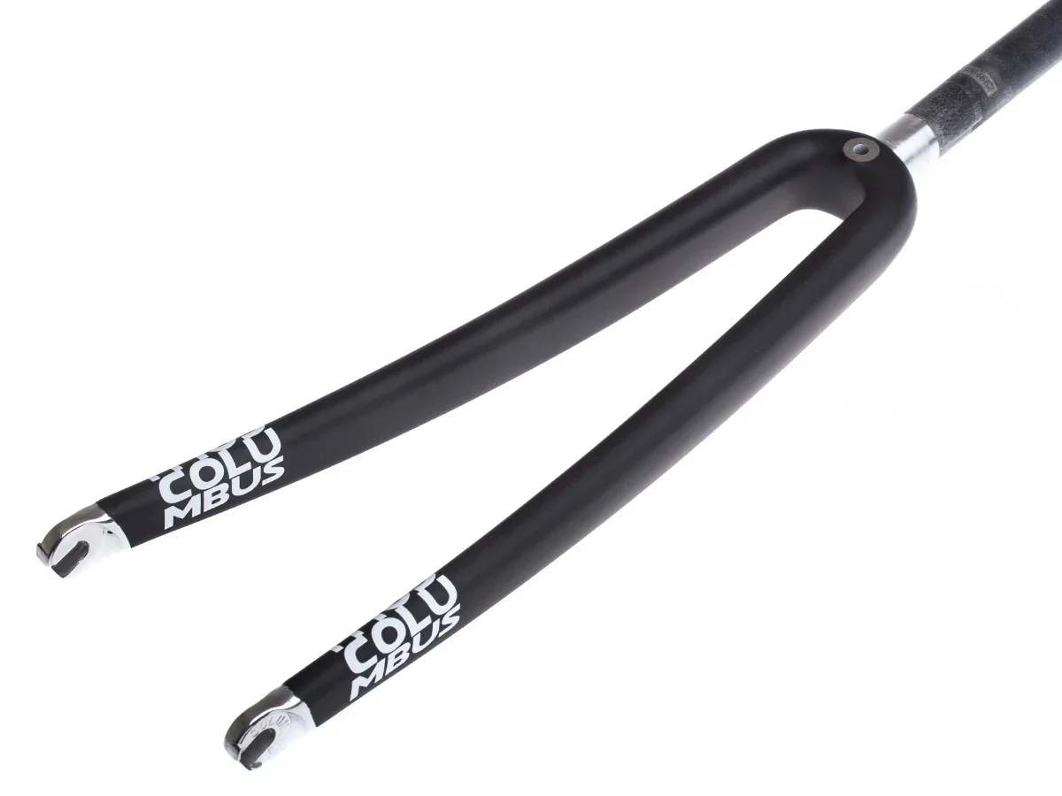 Columbus Minimal Vintage Monocoque Carbon Fork - Black 1" Steerer
