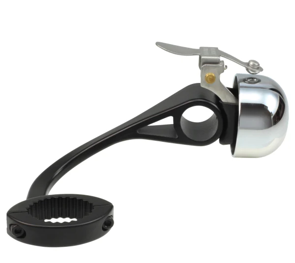 Crane Bell Co. E-Ne SBR Bicycle Bell With Drop Bar Mount - Image 2