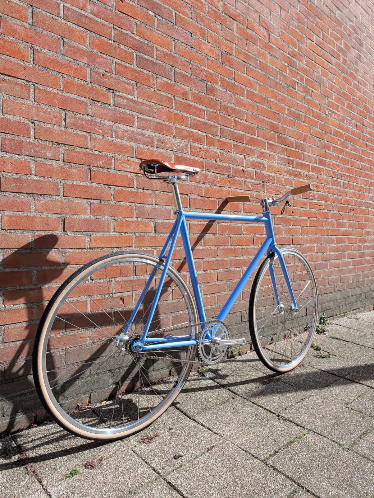 Custom built fixie with Focale 44 Noble frame set - Image 5