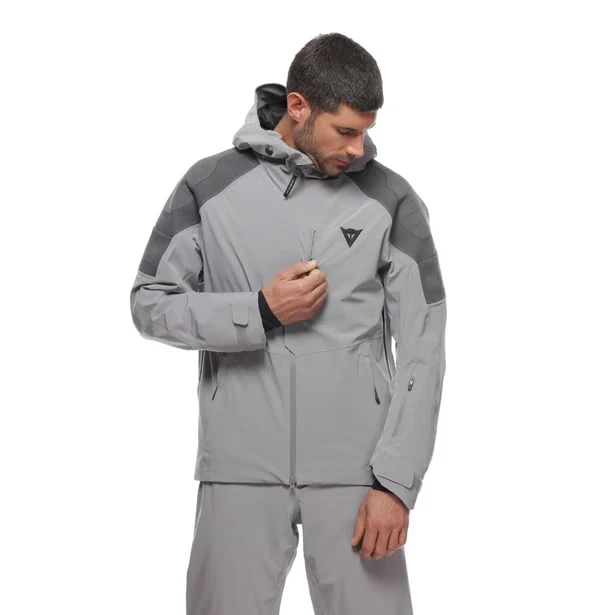 DAINESE jacket S001 Dermizax EV Flexagon silver/grey - Image 3