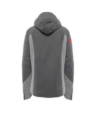 DAINESE Jacket S003 Dermizax DX Core Ready Castlerock Grey/Red - Image 2