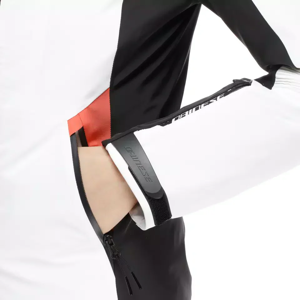 DAINESE jacket Speed Demon Lab Domeair Pro WMN white/stretch limo/coral - Image 4