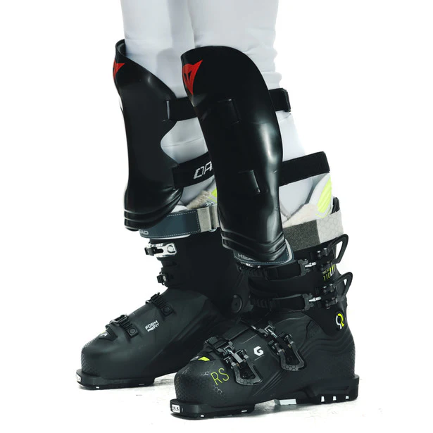 DAINESE leg protectors Scarabeo Shin Guard R001 JR black red - Image 2