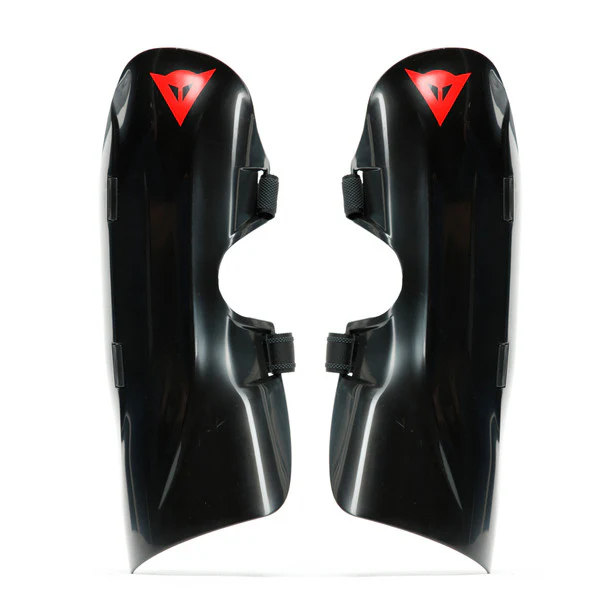 DAINESE leg protectors Shin Guard R001 black/red