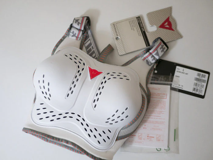 DAINESE Armor ActIon Chest Lady White M