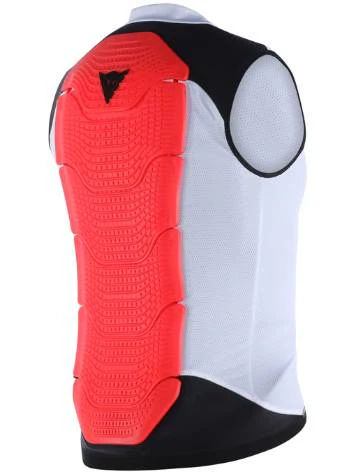DAINESE Armor Back Gilet Manis13 White/Red - Image 2