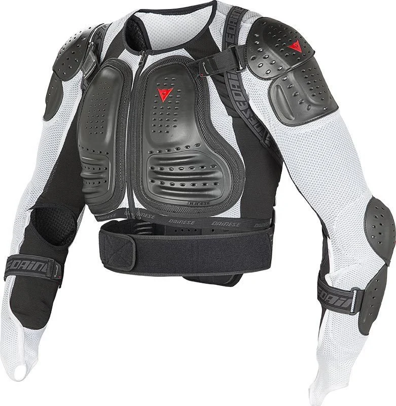 DAINESE Armored Jacket Manis JKT Pro White/Black - Image 2