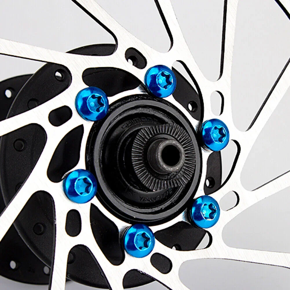Dartmoor Rotor Bolts Blue