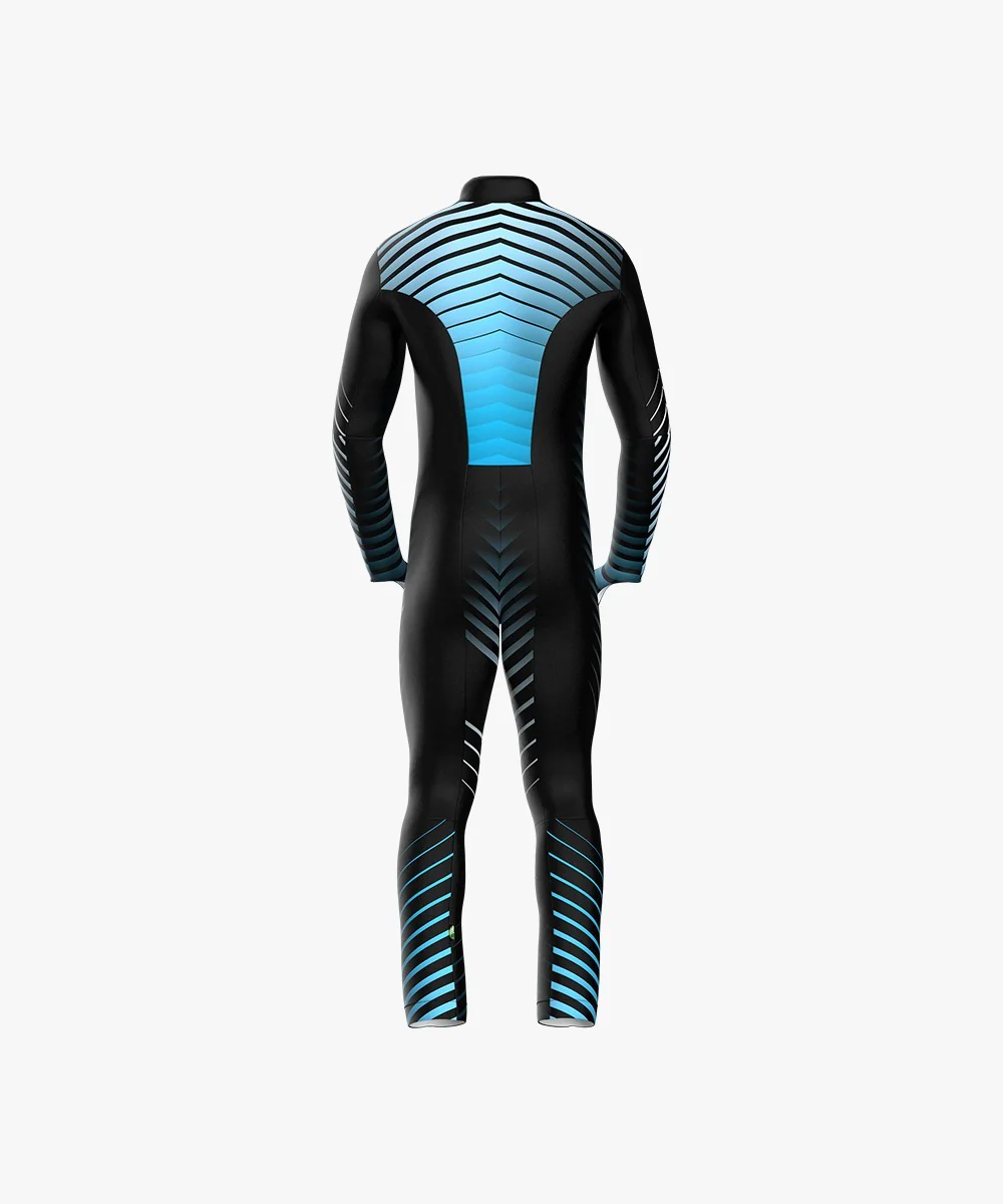 ENERGY SUPPLY suit JR Active Racing black/blue - Image 3