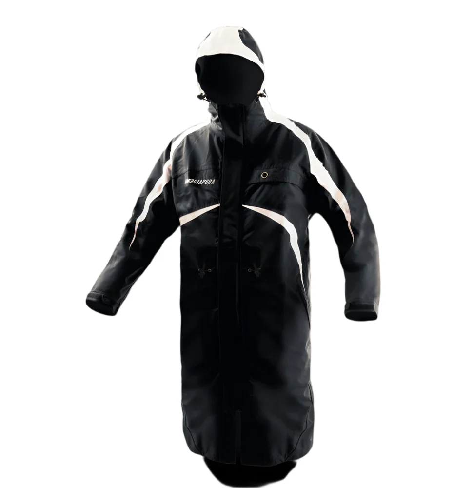 ENERGIAPURA Jacket Rain Black/White